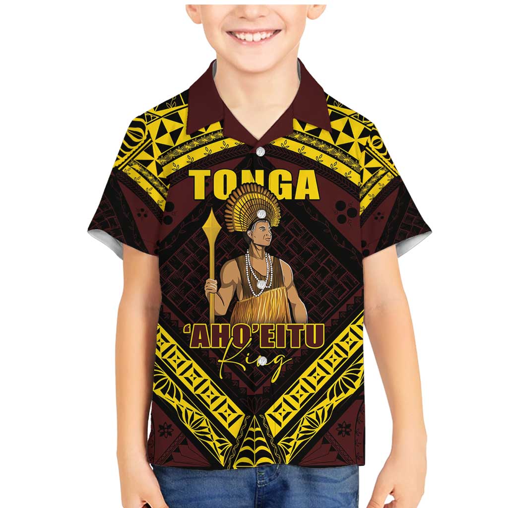 Tonga First King Family Matching Mermaid Dress and Hawaiian Shirt Ahoeitu Know Your Roots