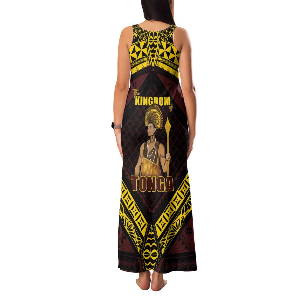 Tonga First King Family Matching Tank Maxi Dress and Hawaiian Shirt Ahoeitu Know Your Roots