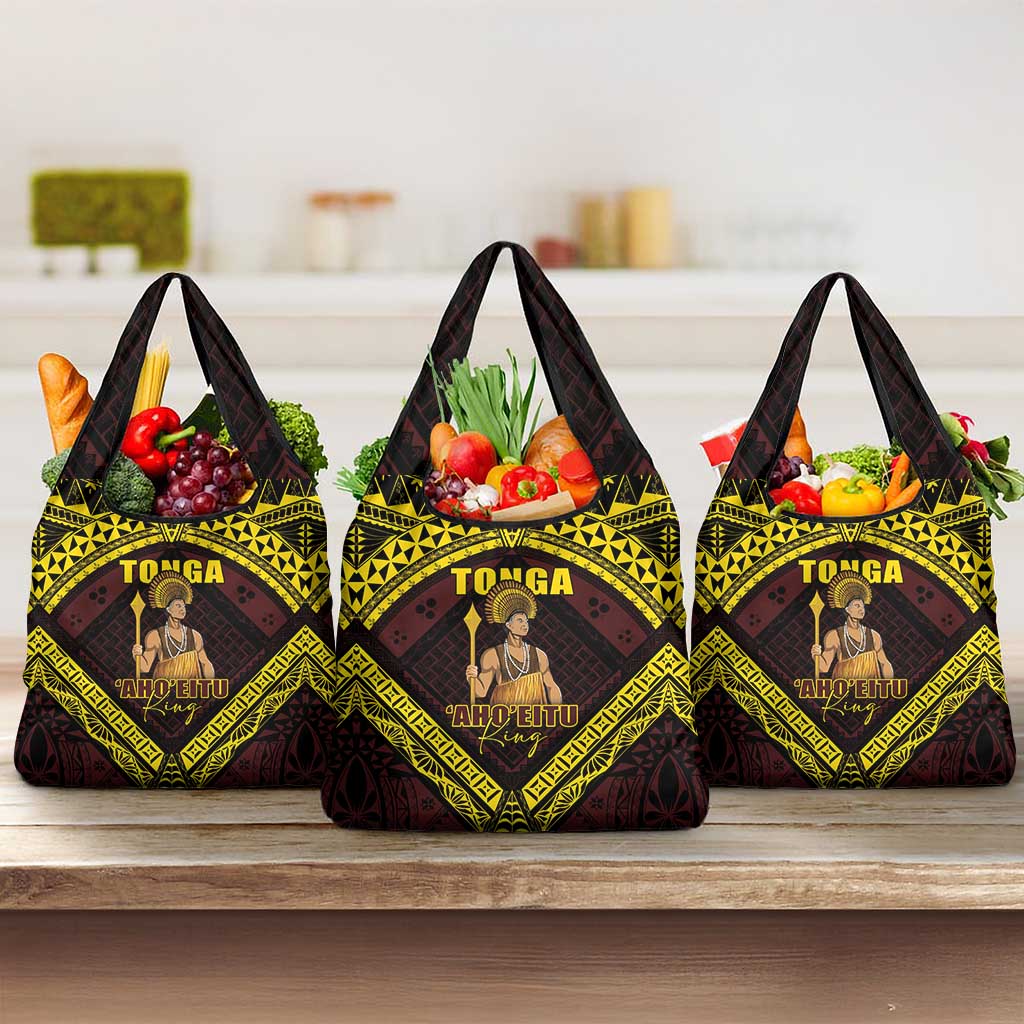 Tonga First King Grocery Bag Ahoeitu Know Your Roots