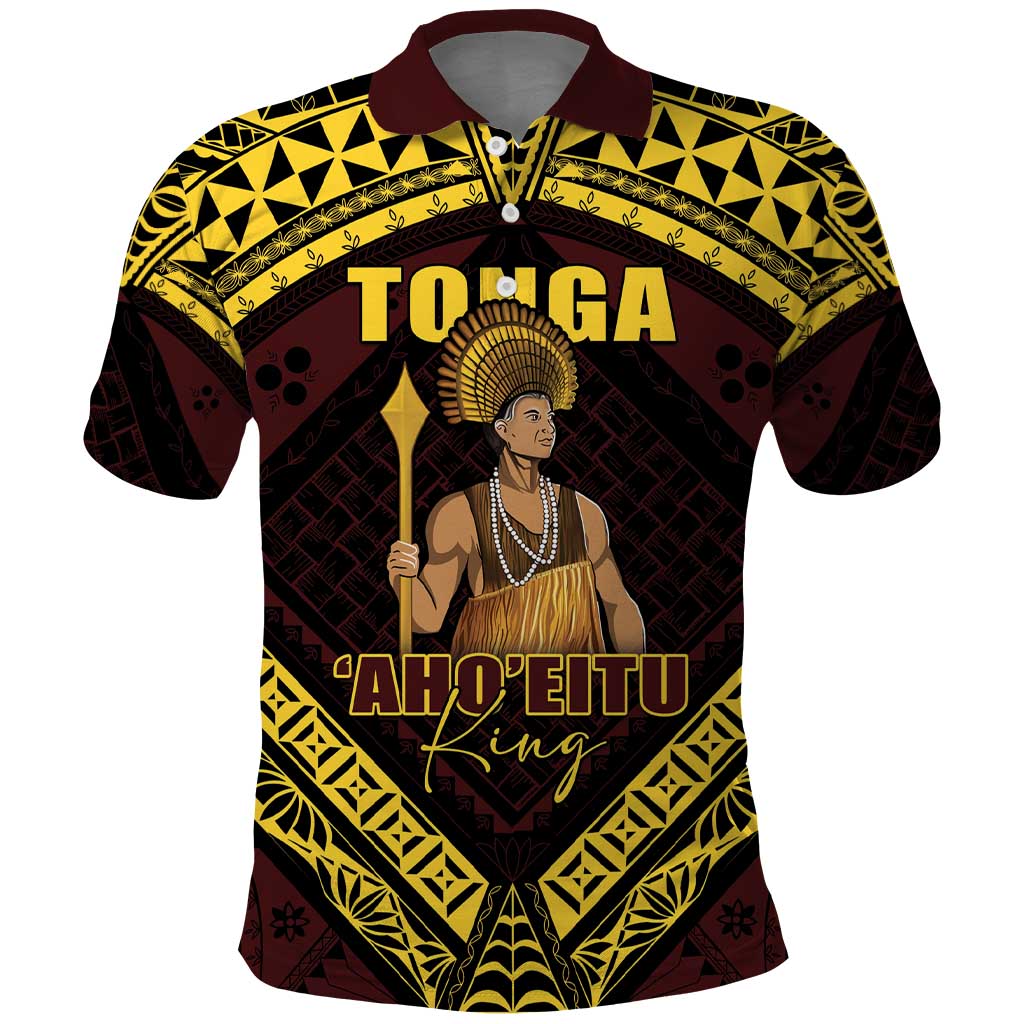 Tonga First King Polo Shirt Ahoeitu Know Your Roots