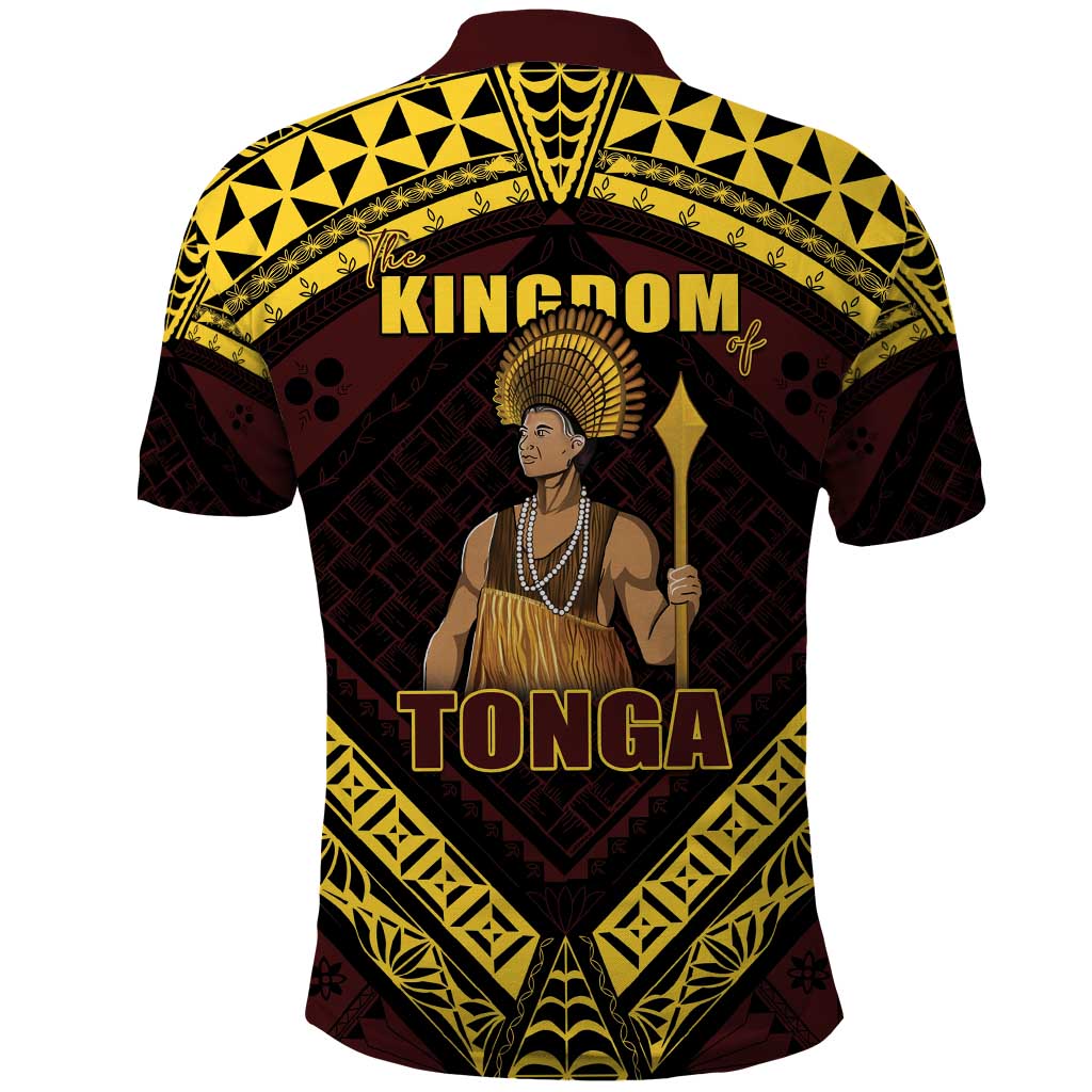 Tonga First King Polo Shirt Ahoeitu Know Your Roots