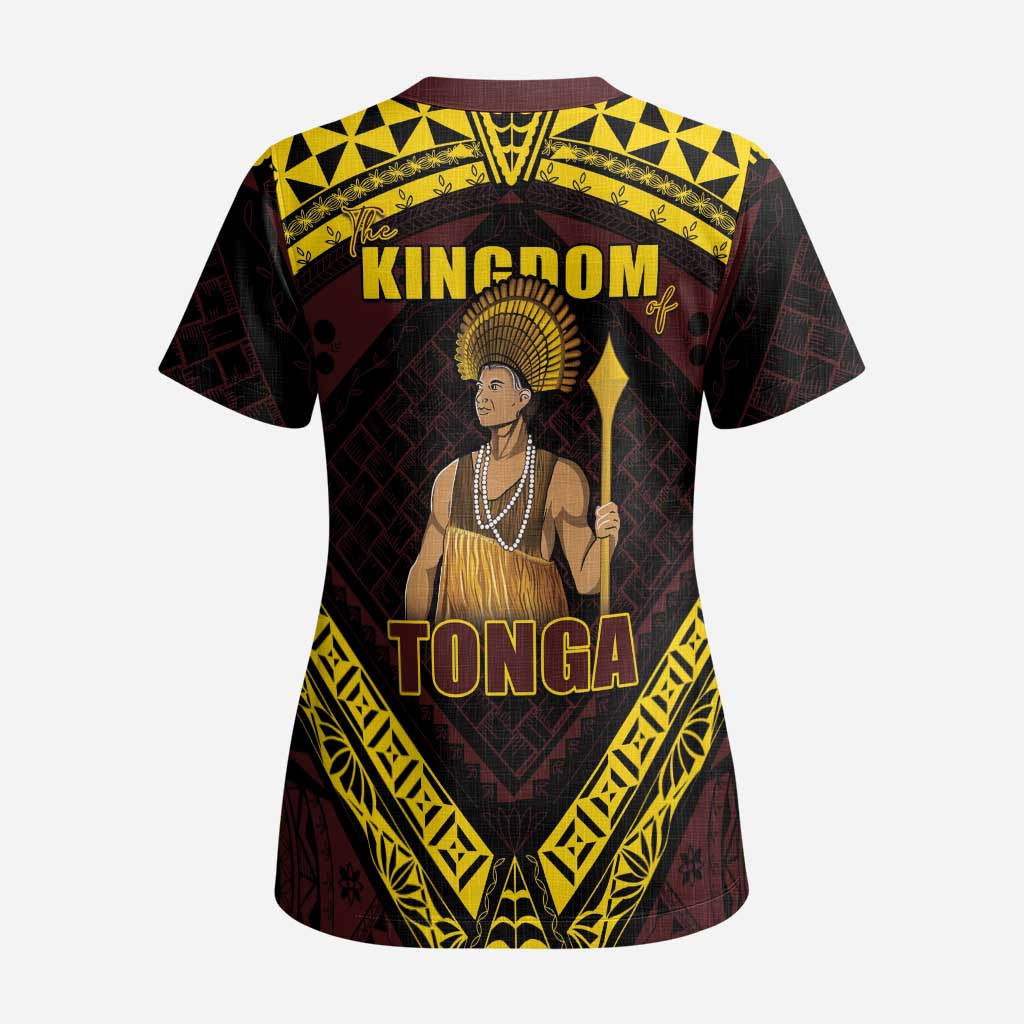 Tonga First King Scrub Top Ahoeitu Know Your Roots LT05 - Polynesian Pride