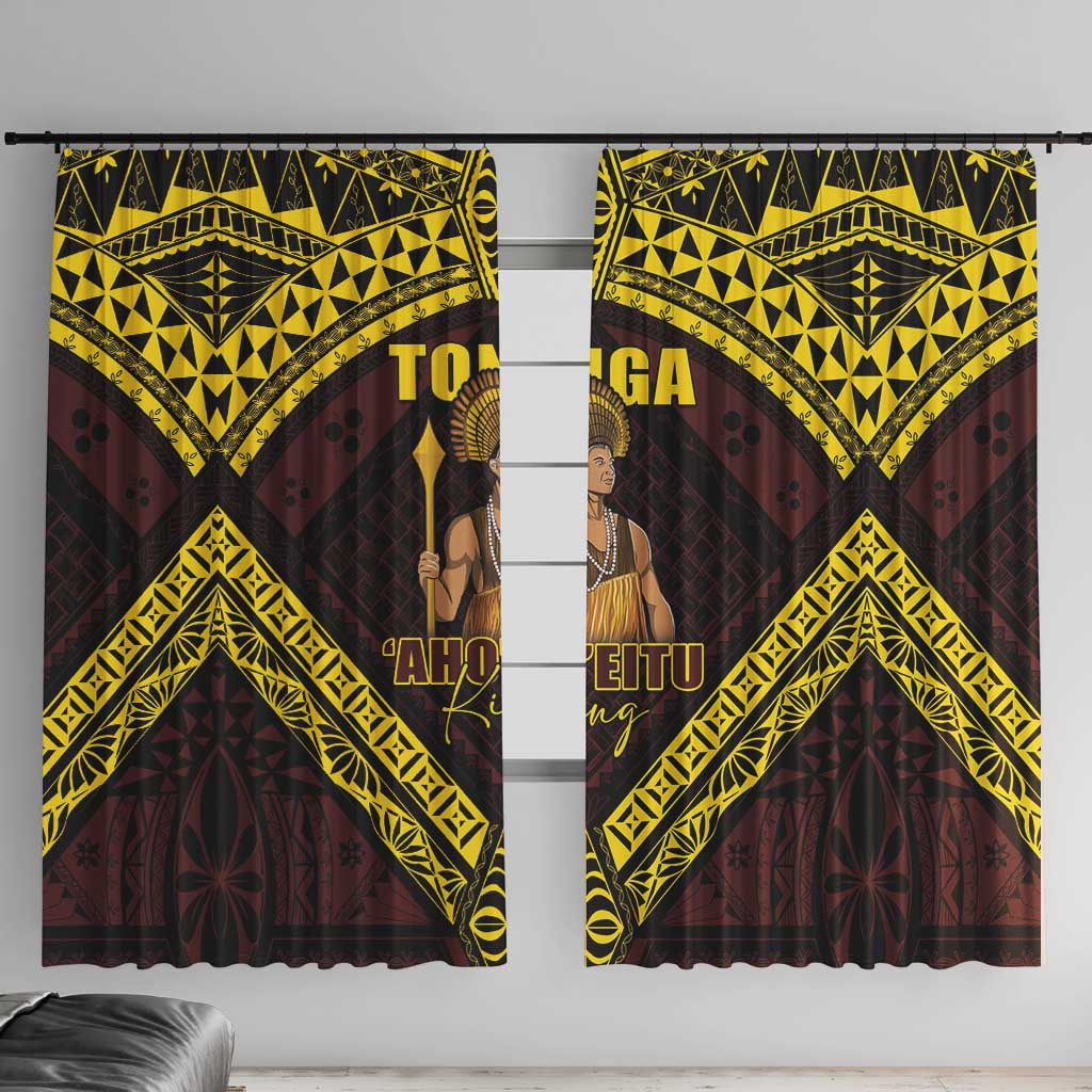 Tonga First King Window Curtain Ahoeitu Know Your Roots