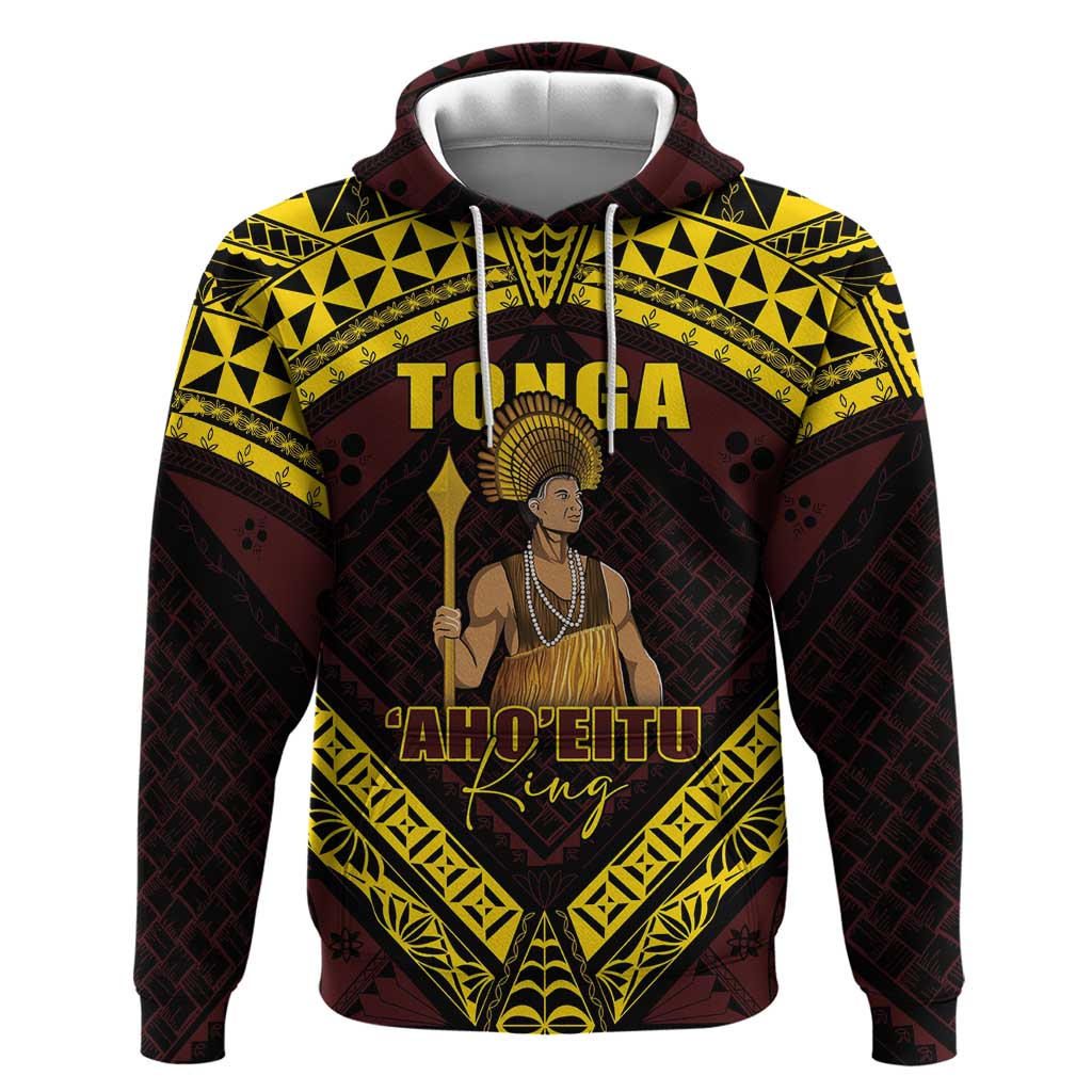 Tonga First King Zip Hoodie Ahoeitu Know Your Roots