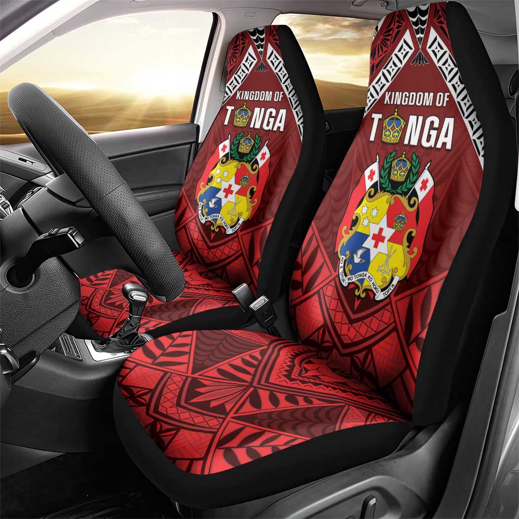 Tonga Emancipation Day Car Seat Cover Tongan Kupesi Pattern