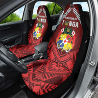 Tonga Emancipation Day Car Seat Cover Tongan Kupesi Pattern