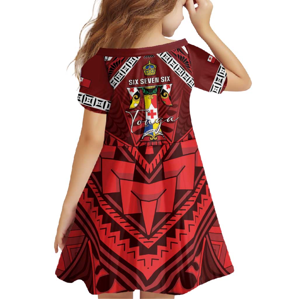 Tonga Emancipation Day Family Matching Long Sleeve Bodycon Dress and Hawaiian Shirt Tongan Kupesi Pattern LT05 - Polynesian Pride