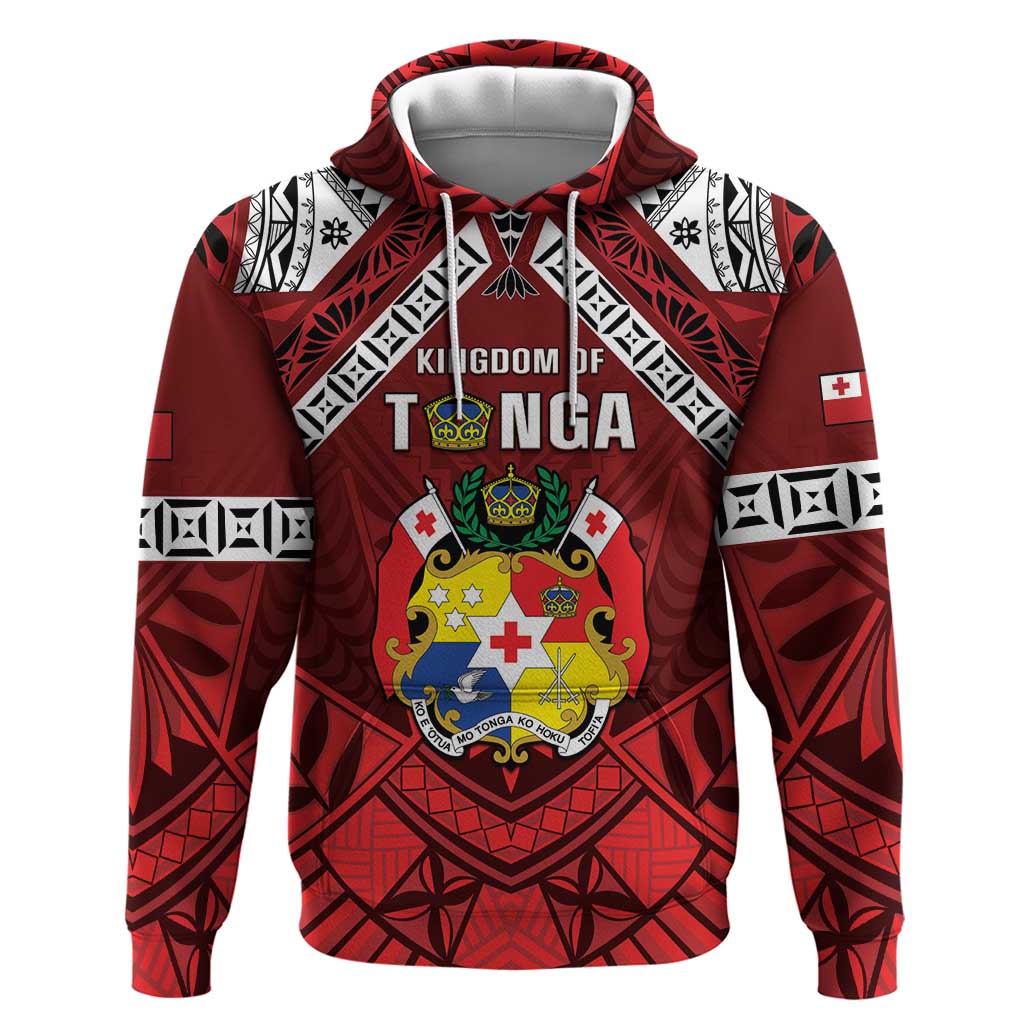 Tonga Emancipation Day Hoodie Tongan Kupesi Pattern