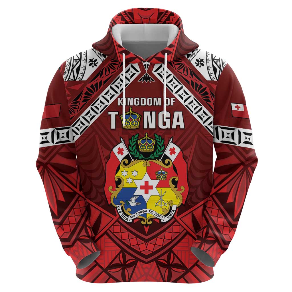 Tonga Emancipation Day Hoodie Tongan Kupesi Pattern