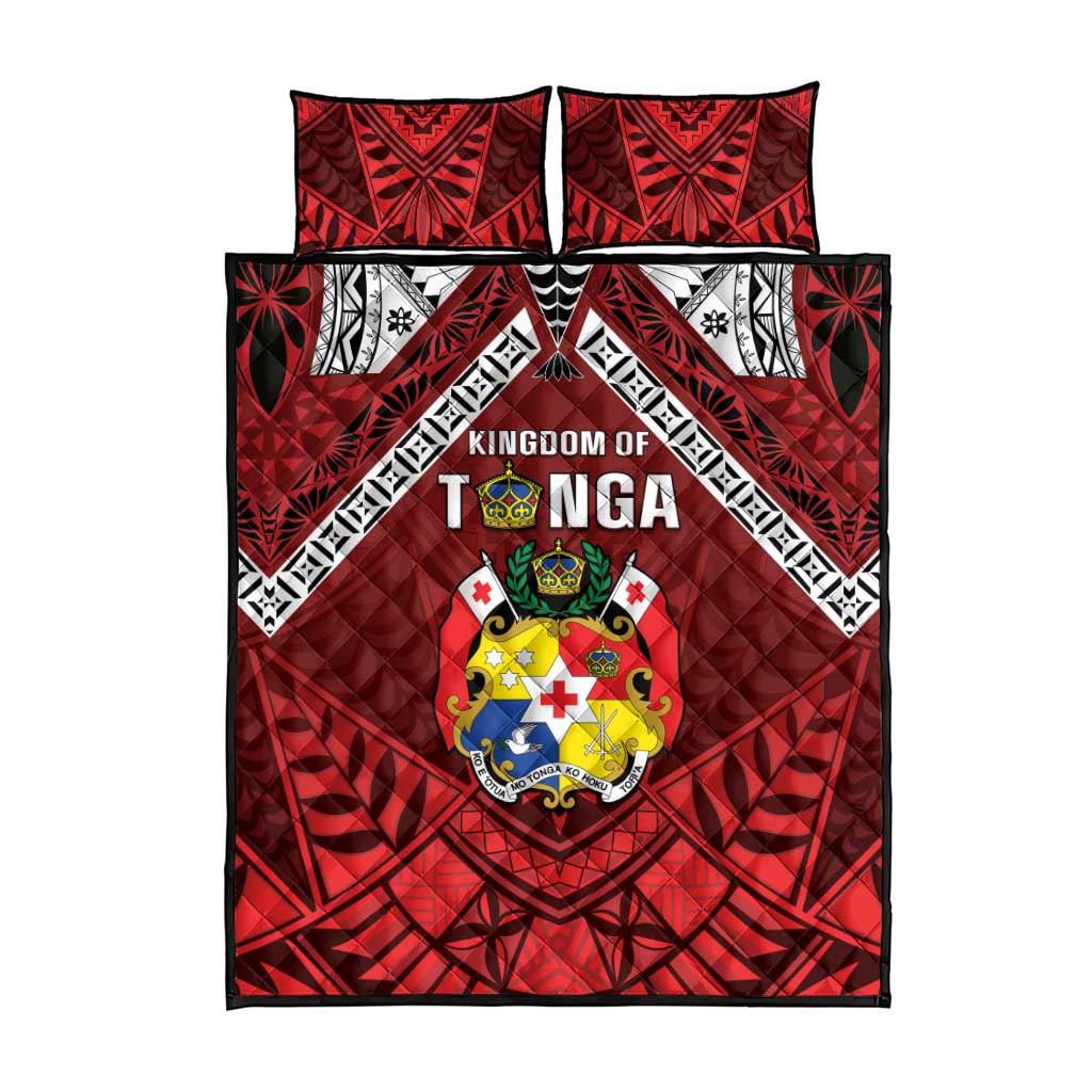 Tonga Emancipation Day Quilt Bed Set Tongan Kupesi Pattern