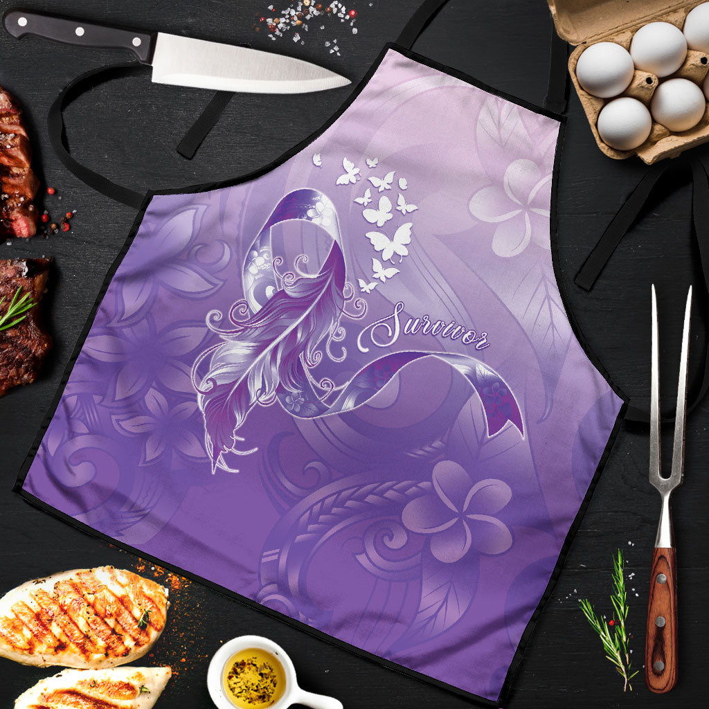 Lupus Awareness Month Apron Polynesian Style