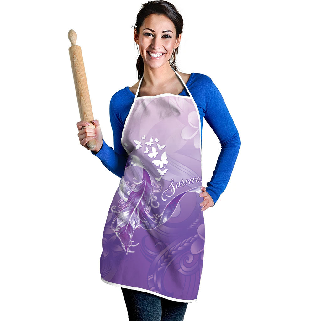 Lupus Awareness Month Apron Polynesian Style