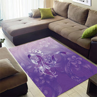 Lupus Awareness Month Area Rug Polynesian Style