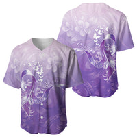 Lupus Awareness Month Baseball Jersey Polynesian Style