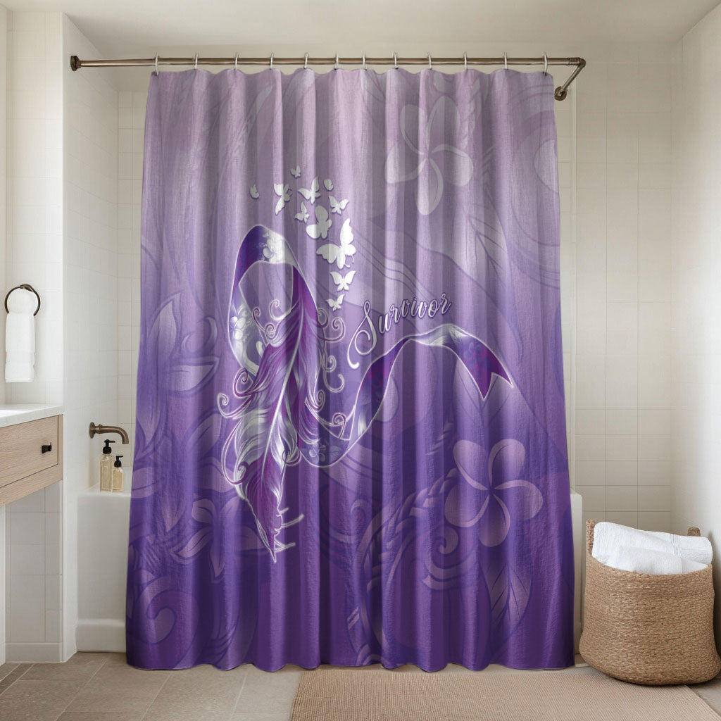 Lupus Awareness Month Bathroom Set Polynesian Style