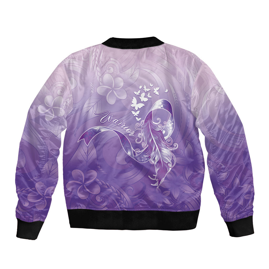 Lupus Awareness Month Bomber Jacket Polynesian Style