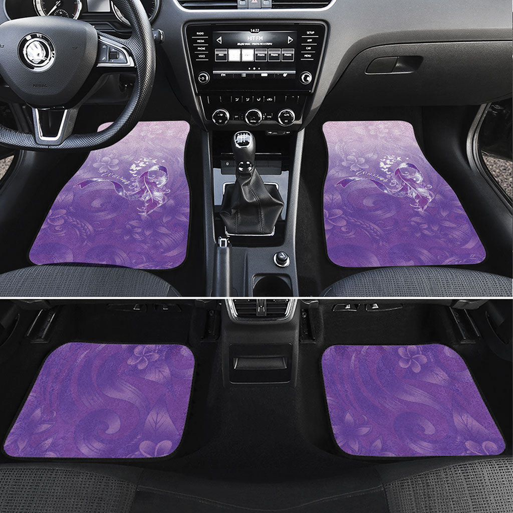 Lupus Awareness Month Car Mats Polynesian Style