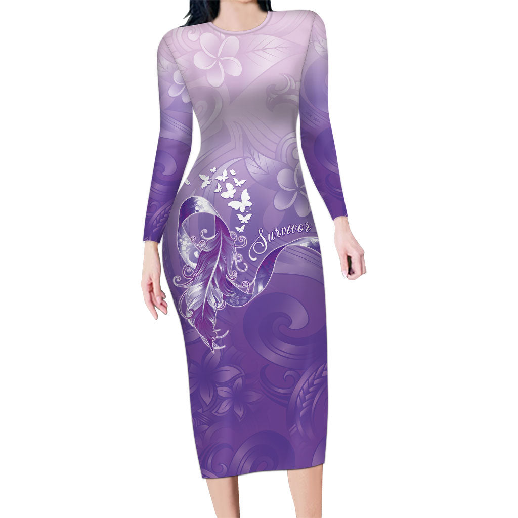 Lupus Awareness Month Family Matching Long Sleeve Bodycon Dress and Hawaiian Shirt Polynesian Style
