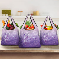 Lupus Awareness Month Grocery Bag Polynesian Style