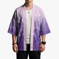 Lupus Awareness Month Kimono Polynesian Style