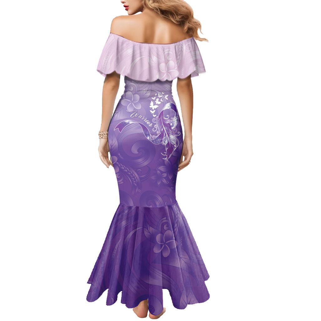 Lupus Awareness Month Mermaid Dress Polynesian Style