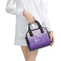 Lupus Awareness Month Shoulder Handbag Polynesian Style