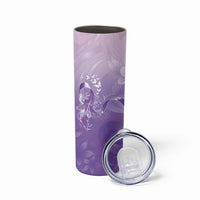 Lupus Awareness Month Skinny Tumbler Polynesian Style
