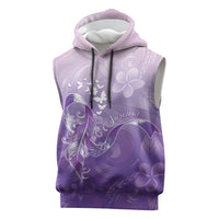 Lupus Awareness Month Sleeveless Hoodie Polynesian Style