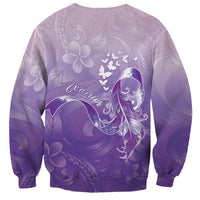 Lupus Awareness Month Sweatshirt Polynesian Style