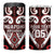 Custom Aotearoa Ngapuhi 4 in 1 Can Cooler Tumbler Maori Tribal Pattern