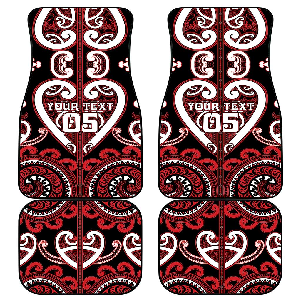 Aotearoa Ngapuhi Car Mats Maori Tribal Pattern