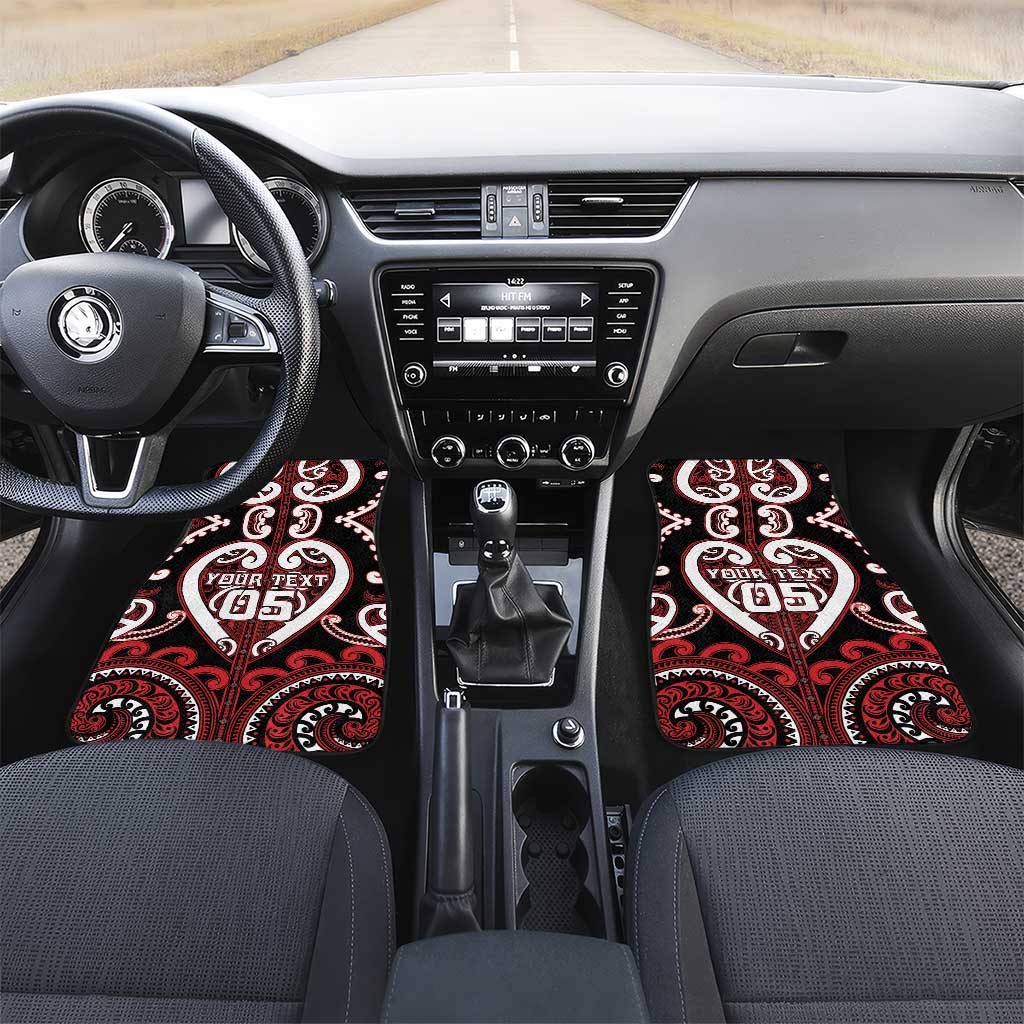 Aotearoa Ngapuhi Car Mats Maori Tribal Pattern