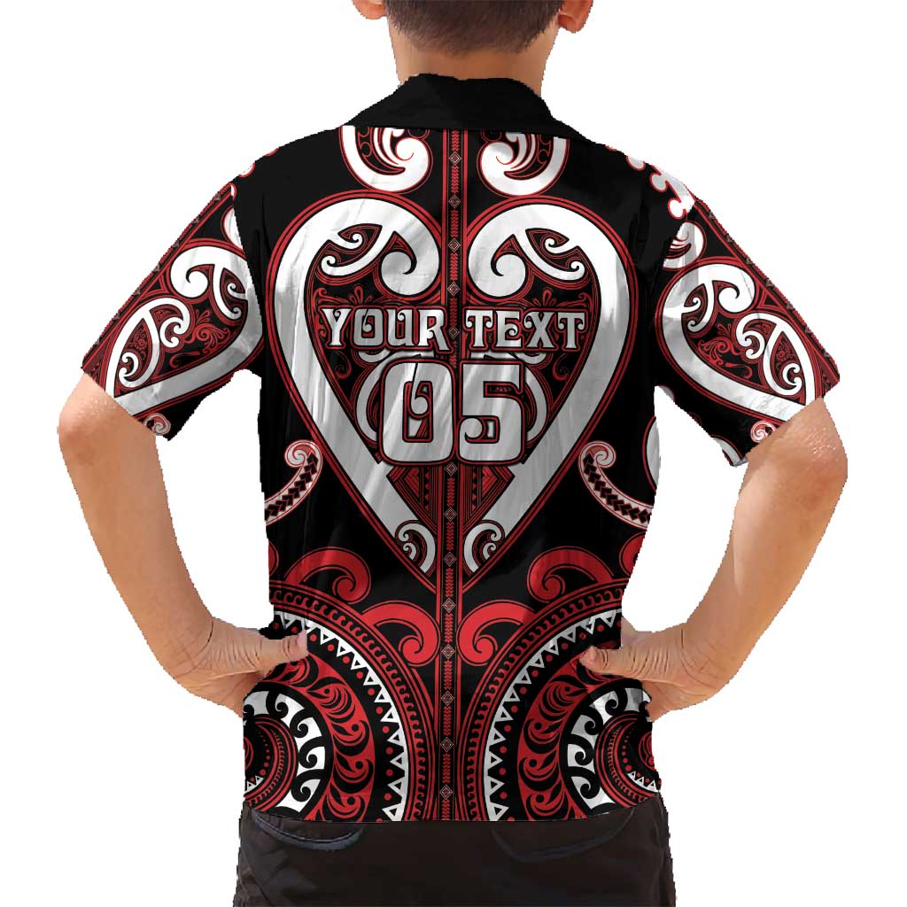 Custom Aotearoa Ngapuhi Family Matching Long Sleeve Bodycon Dress and Hawaiian Shirt Maori Tribal Pattern