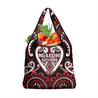 Aotearoa Ngapuhi Grocery Bag Maori Tribal Pattern