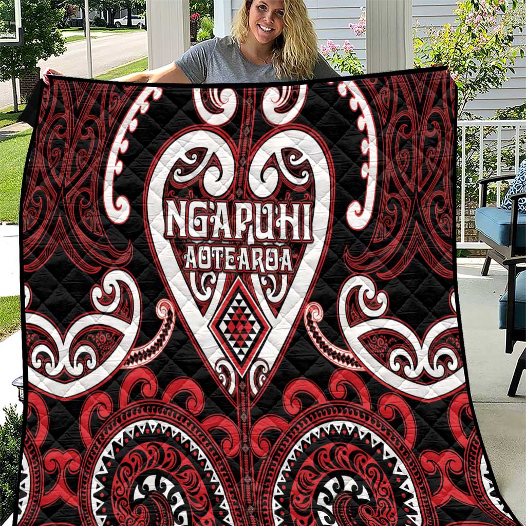 Aotearoa Ngapuhi Quilt Maori Tribal Pattern