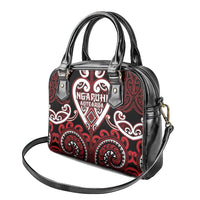 Aotearoa Ngapuhi Shoulder Handbag Maori Tribal Pattern