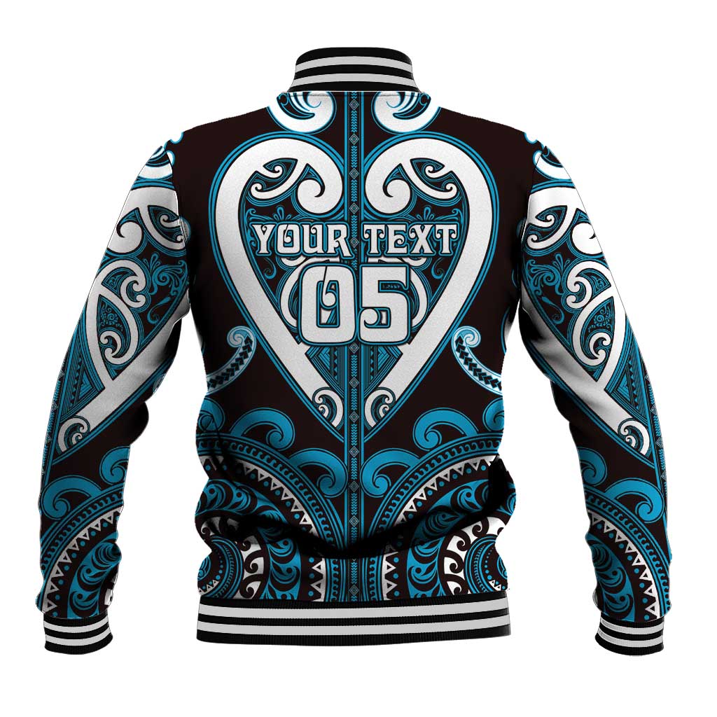 Custom Aotearoa Ngati Porou Baseball Jacket Maori Tribal Pattern