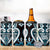 Custom Aotearoa Ngati Porou 4 in 1 Can Cooler Tumbler Maori Tribal Pattern
