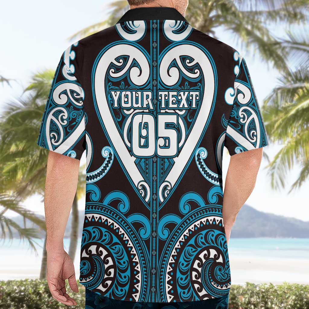 Custom Aotearoa Ngati Porou Hawaiian Shirt Maori Tribal Pattern