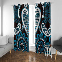 Aotearoa Ngati Porou Window Curtain Maori Tribal Pattern