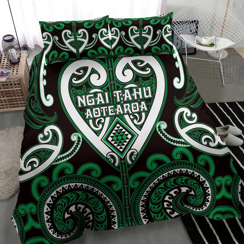 Aotearoa Ngai Tahu Bedding Set Maori Tribal Pattern