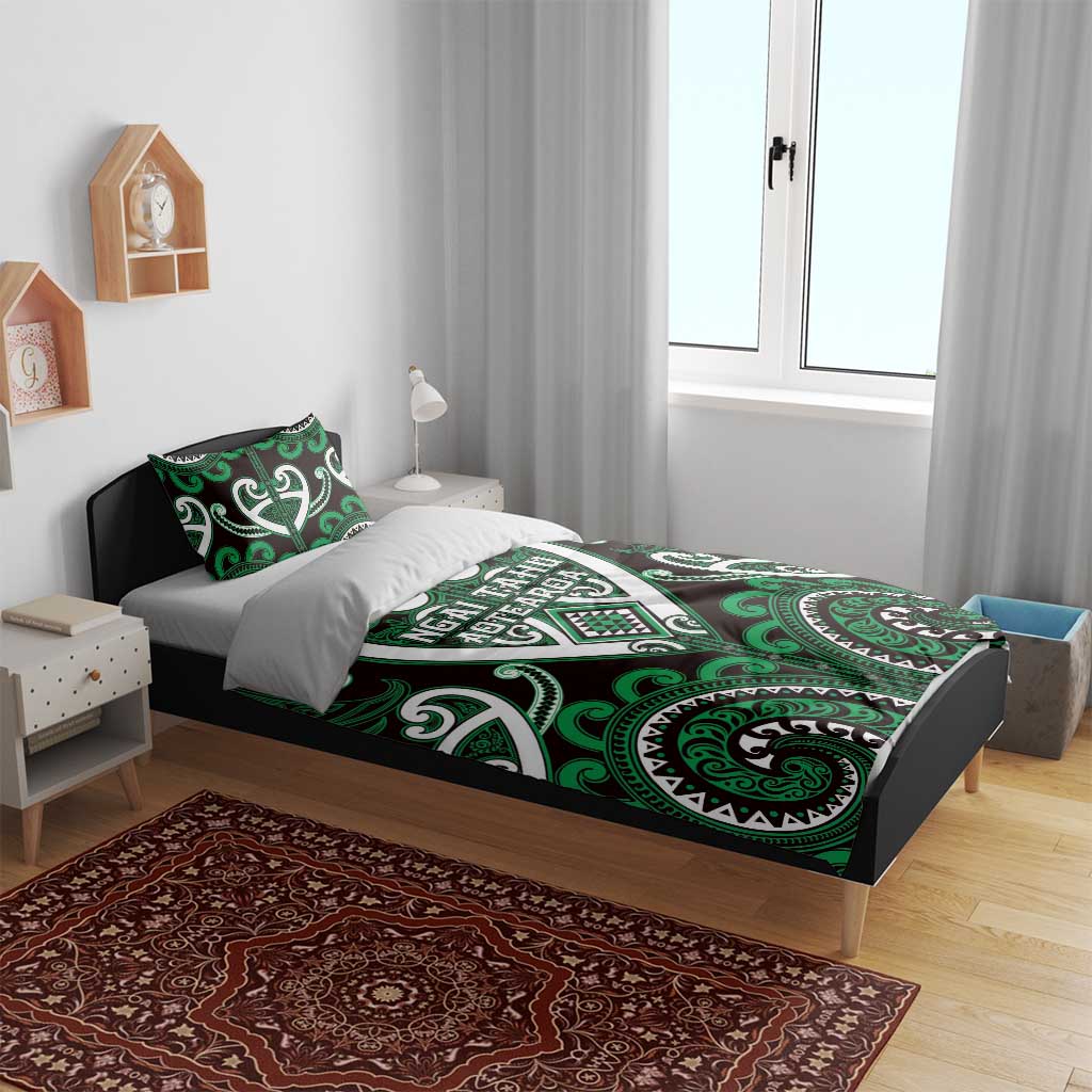 Aotearoa Ngai Tahu Bedding Set Maori Tribal Pattern
