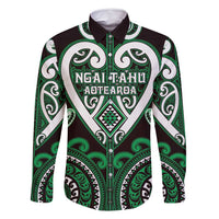 Custom Aotearoa Ngai Tahu Family Matching Mermaid Dress and Hawaiian Shirt Maori Tribal Pattern