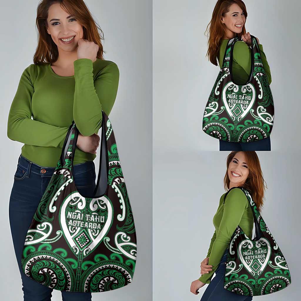 Aotearoa Ngai Tahu Grocery Bag Maori Tribal Pattern