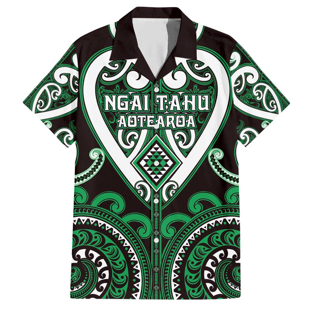 Custom Aotearoa Ngai Tahu Hawaiian Shirt Maori Tribal Pattern