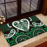 Aotearoa Ngai Tahu Rubber Doormat Maori Tribal Pattern