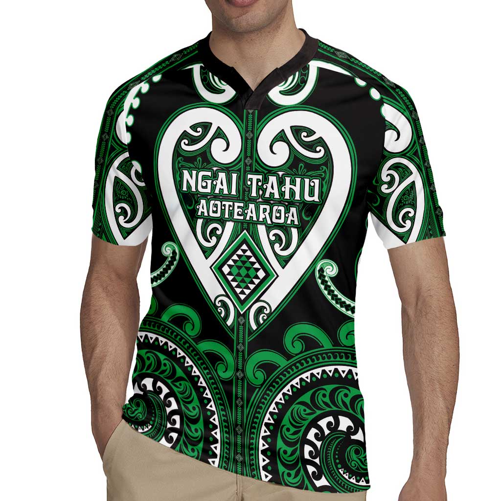 Custom Aotearoa Ngai Tahu Rugby Jersey Maori Tribal Pattern