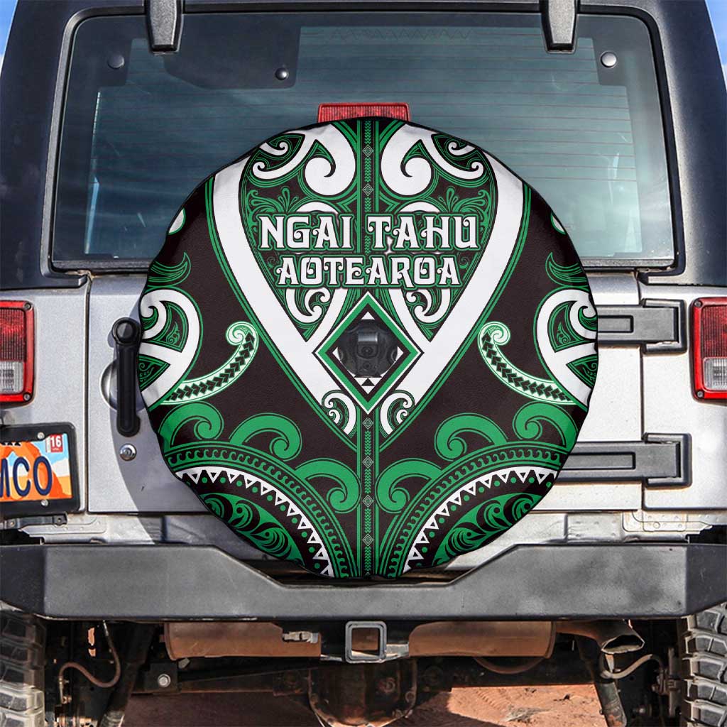 Aotearoa Ngai Tahu Spare Tire Cover Maori Tribal Pattern