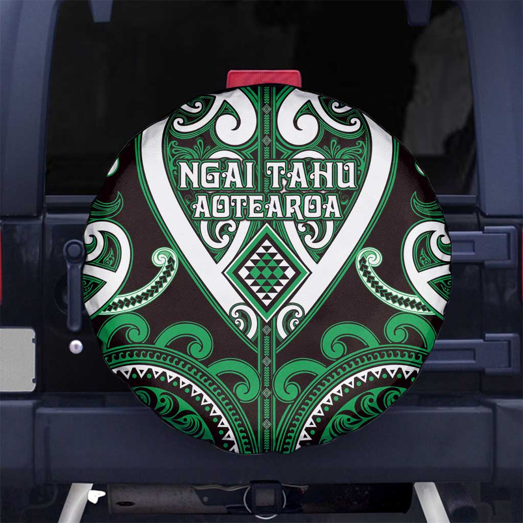 Aotearoa Ngai Tahu Spare Tire Cover Maori Tribal Pattern