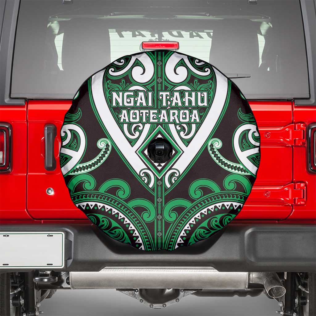 Aotearoa Ngai Tahu Spare Tire Cover Maori Tribal Pattern